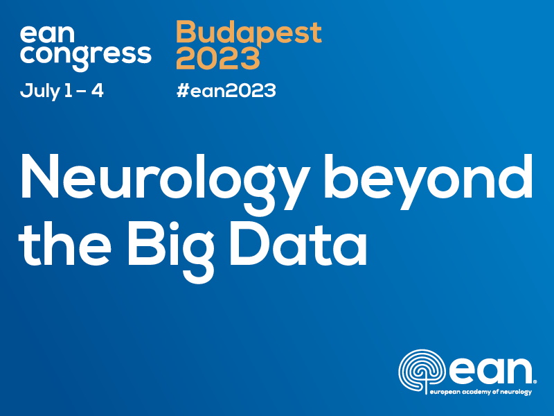 EAN Congress 2023 Banner - Neurology beyond the Big Data