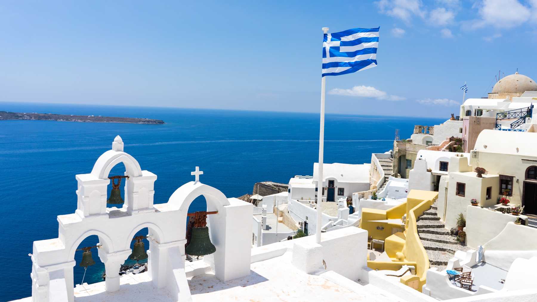  Greek Flag View